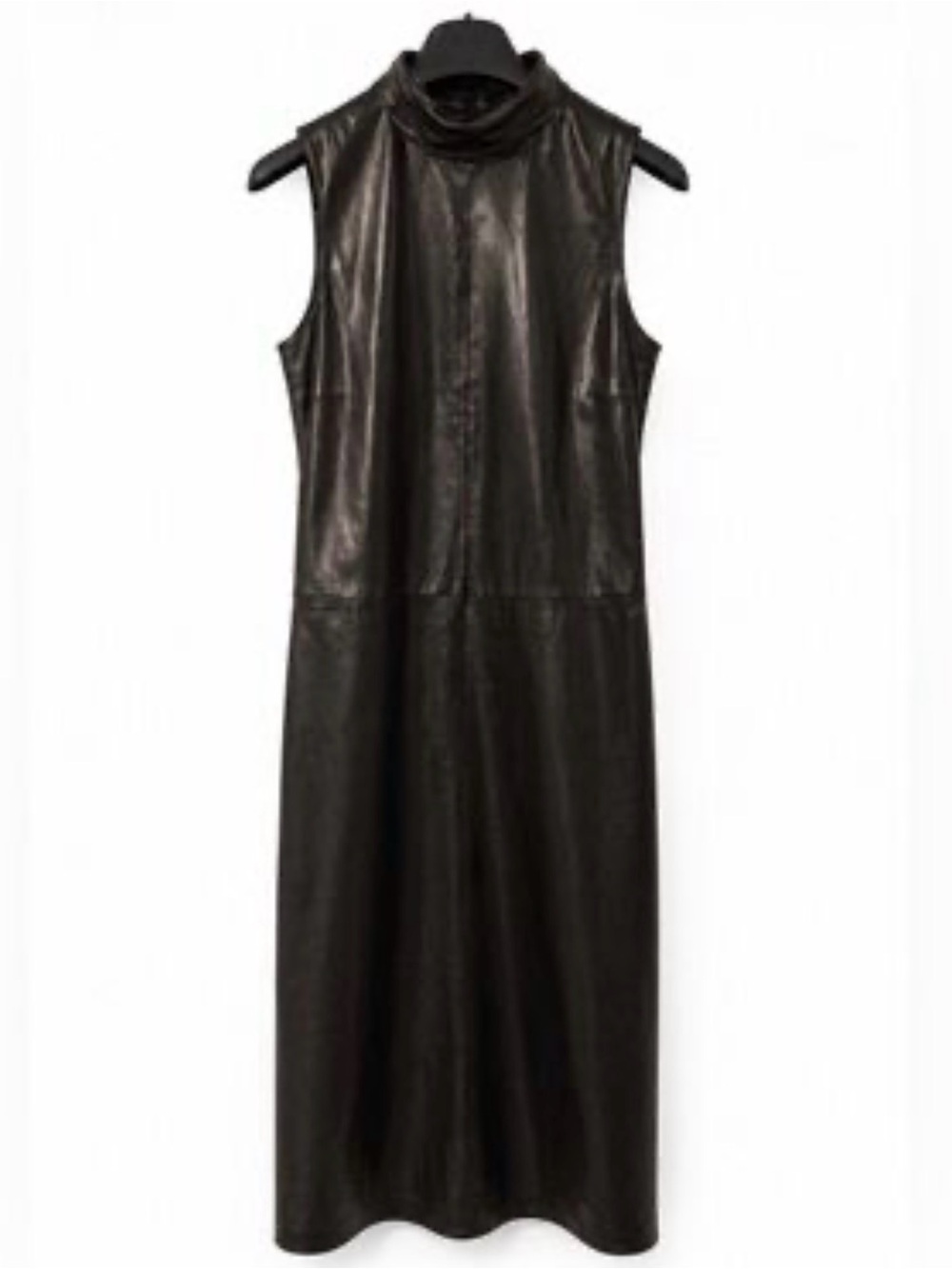HUGO BOSS DALTON HIGH NECK LAMB LEATHER